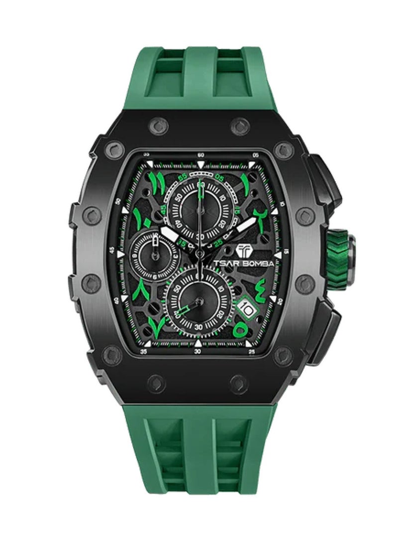 TSAR BOMBA - Men's Chronograph Elemental Series-Calendar Version Watch TB8204QA-06 - Image 1