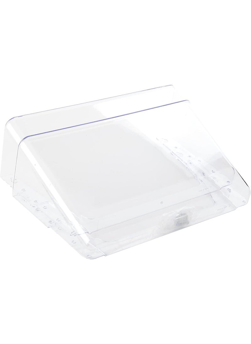 Deflecto Deflecto Office DocuPocket Wall File Organizer Stackable Letter Size Clear 13 W x 7 H x 4 D 3 Count  - Image 2