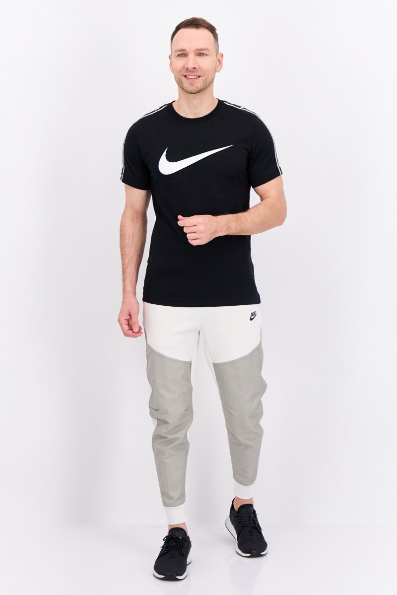 Nike Men Sportswear Fit Running Sweatpants, Off White  - Image 4