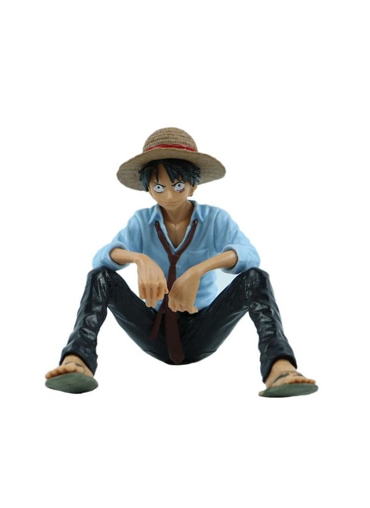 One Piece Action figure Luffy from the anime One Piece 9 x 7.5 cm  - Image 1