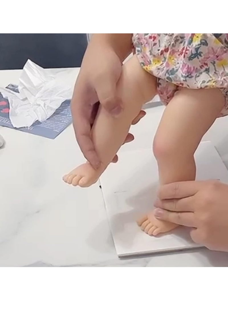 Beauenty Baby Handprint and Footprint Makers Kit Keepsake For Newborn Boys  Girls, Baby Girl Gifts  Baby Boy Gifts, New Mom Baby Shower Gifts, Baby Milestone Picture Frames Baby Registry, Nursery Decor - Image 3