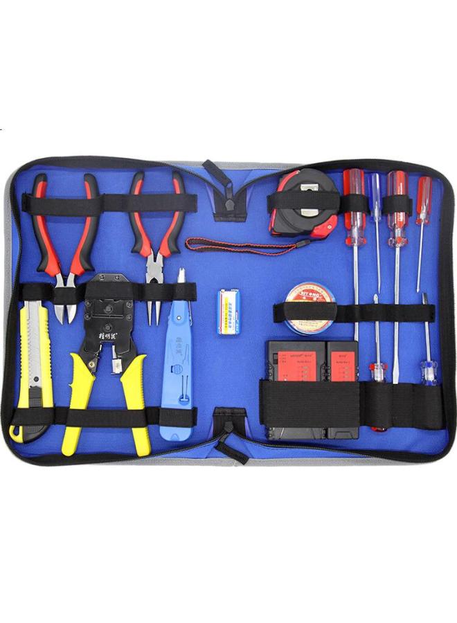 Slight Rat Jingmingshu Nf-1506 Network Tool Kit, Network Cable Crimper, Cable Tester, Wire Stripper, Rj45 Connectors, Network Tools, Network Tool Set - Image 2
