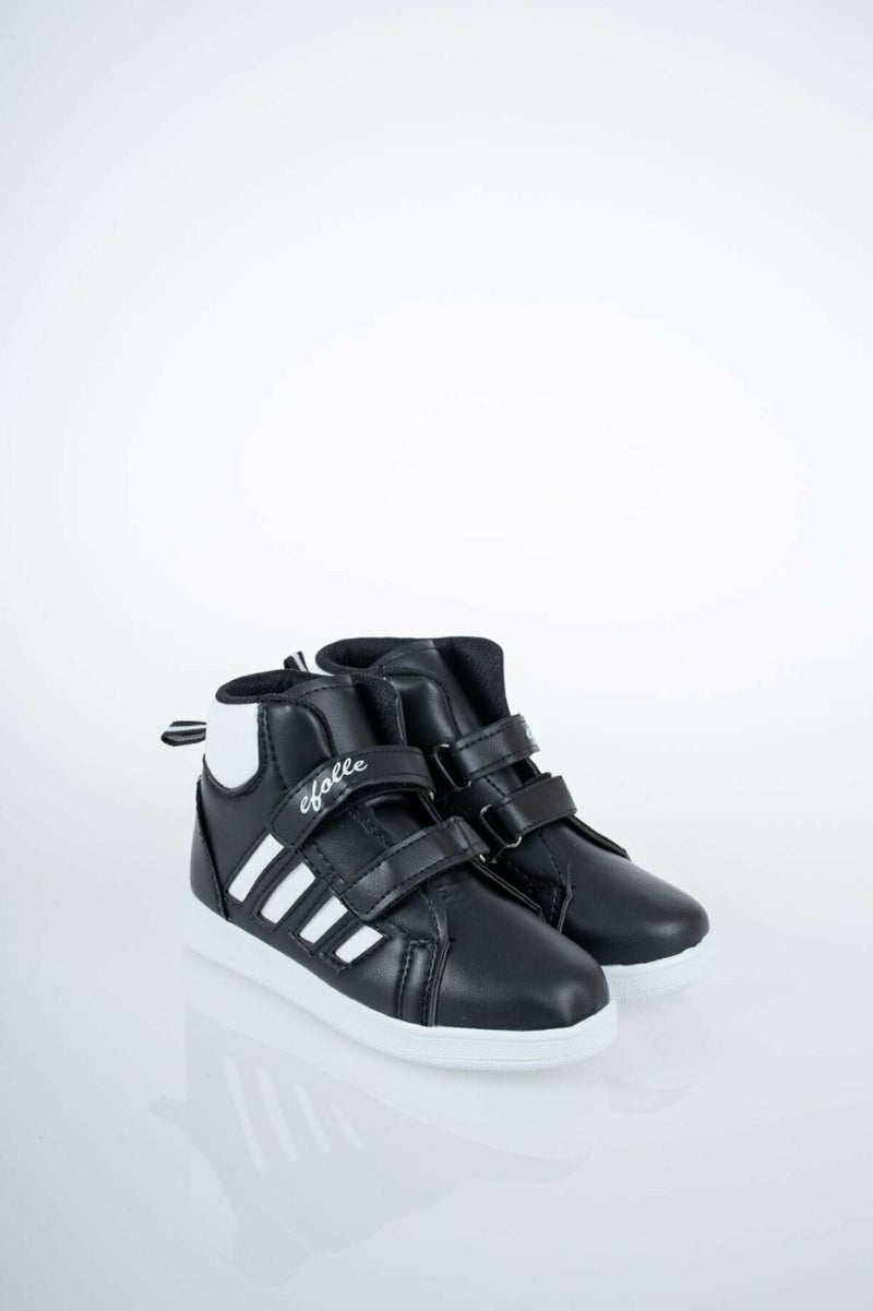 Modatalika Side Striped Sports Kids Velcro Boots - Image 2