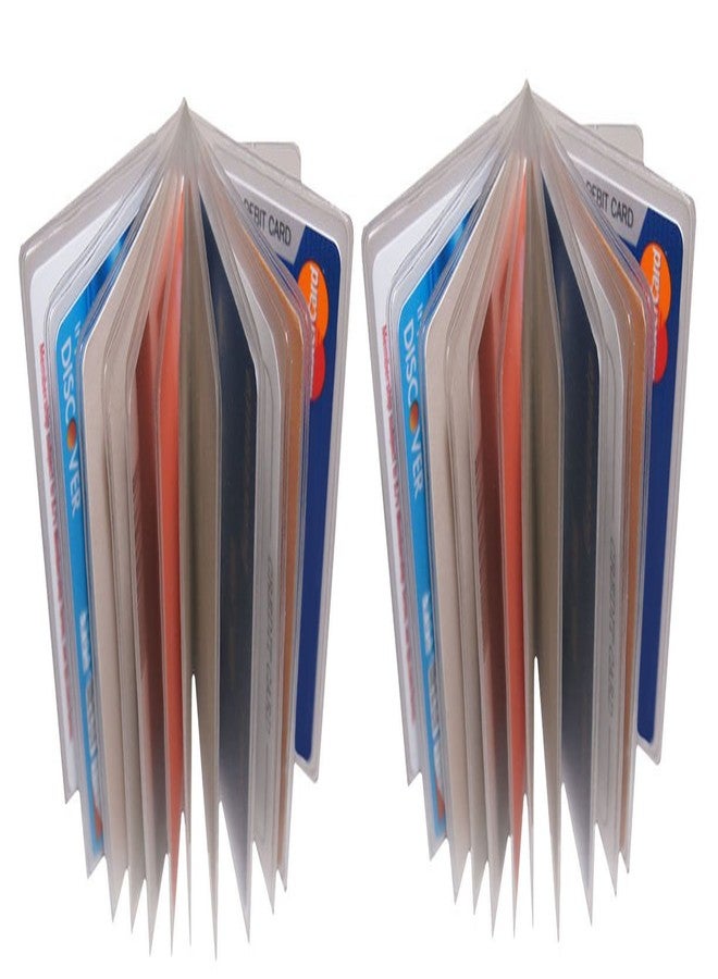 Marshal Plastic Wallet Insert Made in USA by Marshal@ 12 Pages Picture Card SET OF 2 New - Image 1