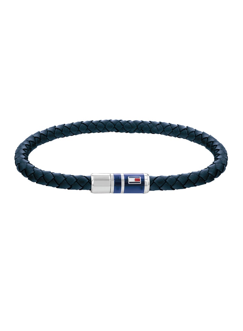 TOMMY HILFIGER Casual Men's Leather Braided Bracelet 2790294 - Image 1