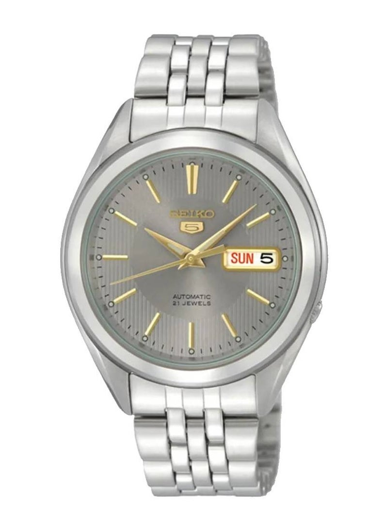 Seiko 5 Automatic Grey Dial Stainless Steel Men's Watch SNKL19K1 