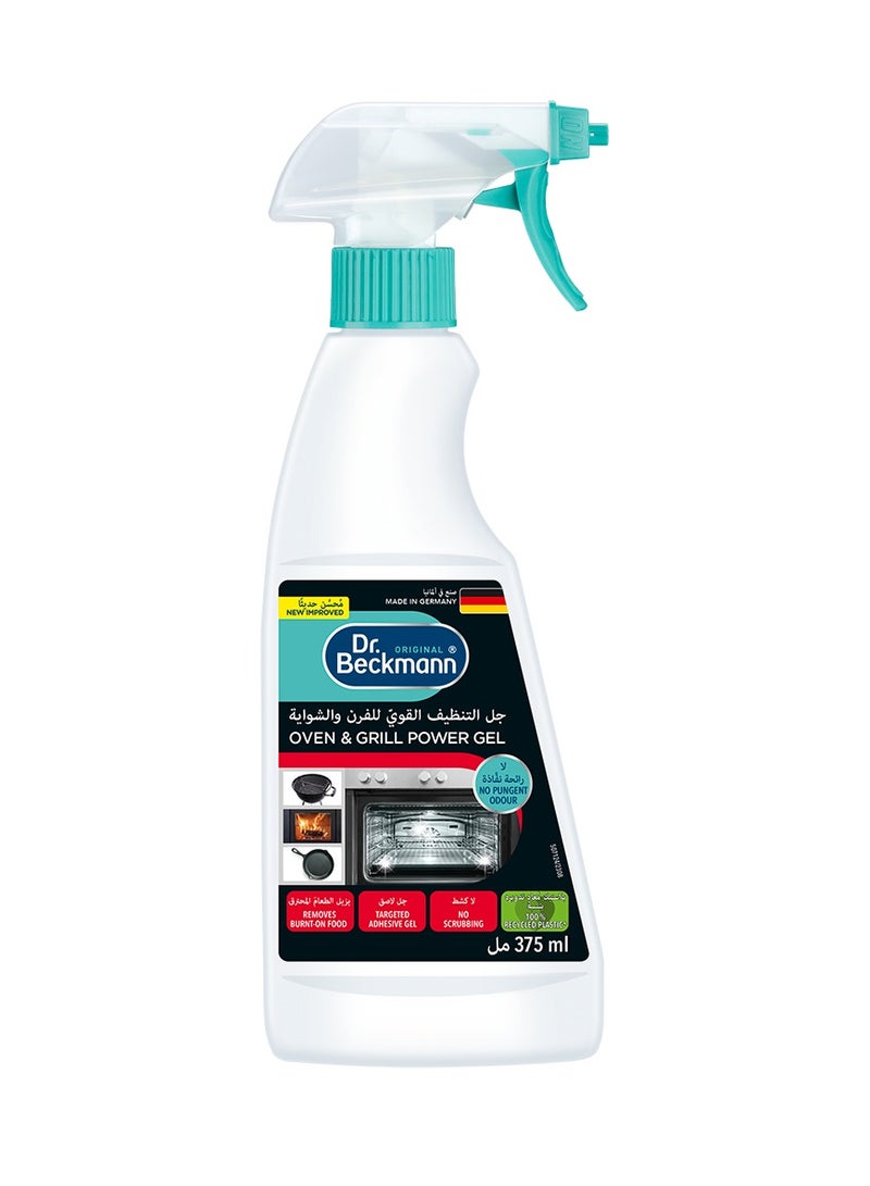 Dr. Beckmann Oven & Grill Power Gel, No Pungent Odour, 375ml