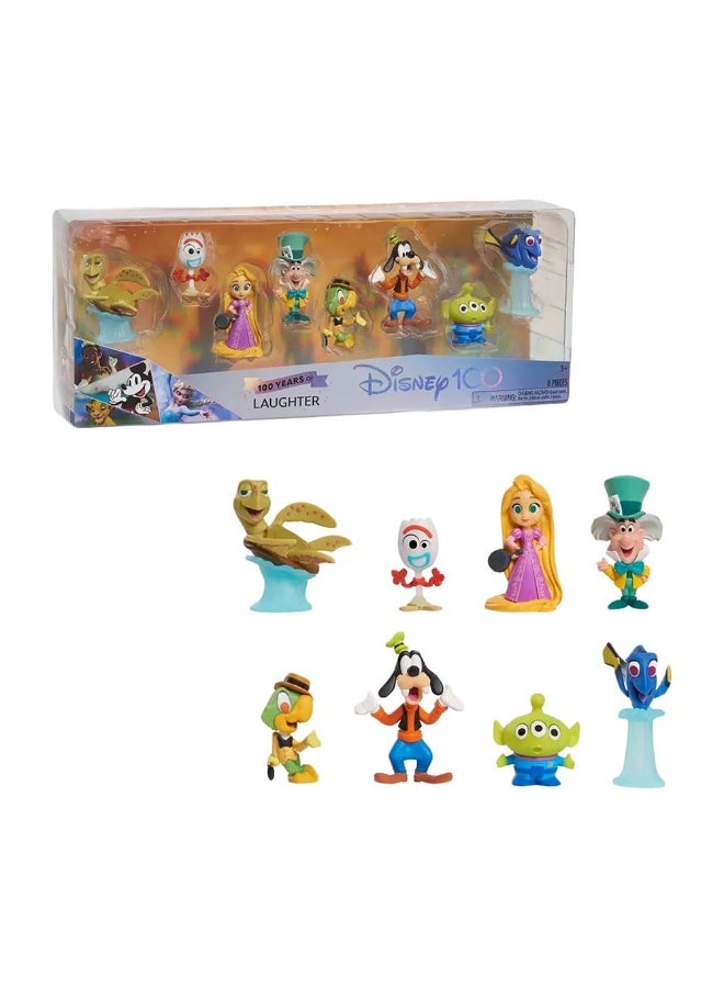 Disney مجموعة تماثيل احتفال 100 عام من الضحك (7 سم، 8 قطع) - Image 2