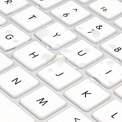ProElife Ultra Thin Silicone Keyboard Protector Cover Skin for Apple Magic Keyboard & Magic Keyboard 2 (U.S Version, Model: MLA22L/A-A1644, Without Numeric Keypad) (White) - Image 4