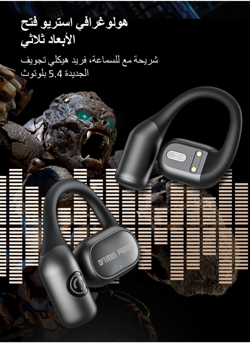 Transformers TF-T13 TWS Wireless Headphones Bluetooth 5.3 Earbuds Yellow Black，Ergonomic Adjustment Design，Intelligent Noise Reduction，Comprehensive Battery Life Up To 40 Hours Suitable For All Models