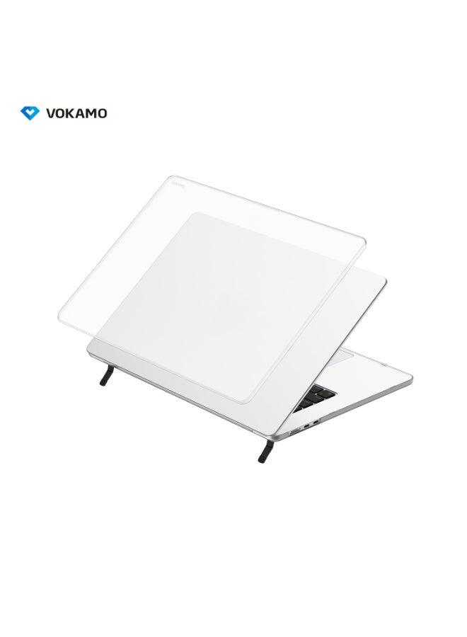 VOKAMO Frstect for Macbook Pro 14 M1/M2/M3/M4/M5 Protective Case - Clear - Image 1