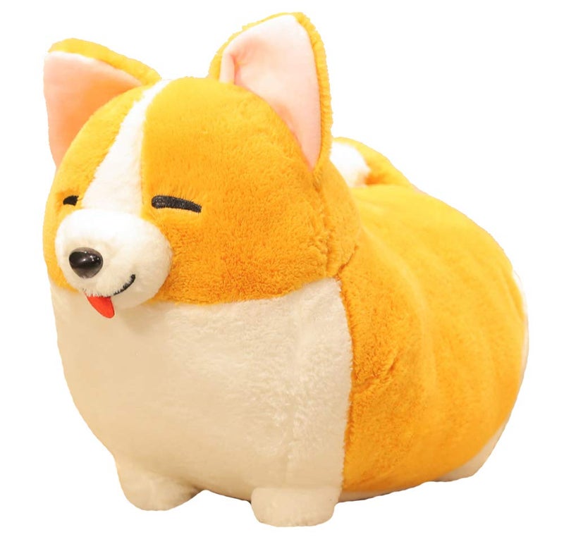 123Arts Cartoon Corgi Dog Soft Plush Throw Pillow Animal Pillow Plush Toy - Image 2