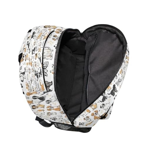 Kcldeci Dog Kids Backpack Puppy Dogs Boys Girls Toddler Backpacks Elementary School Bag Bookbag Travel Daypack Shoulder Bag - Image 5