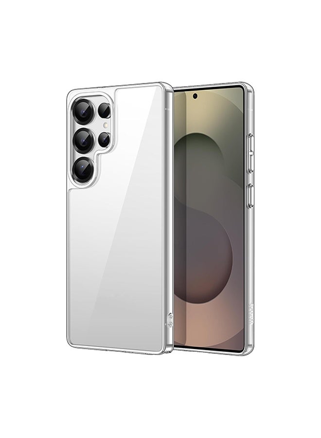 Case for Samsung Galaxy S25 Ultra, Non-Yellowing Shockproof Bumper Protective Phone Cover, Shockproof Edge Slim Phone Case(Clear)  - Image 1