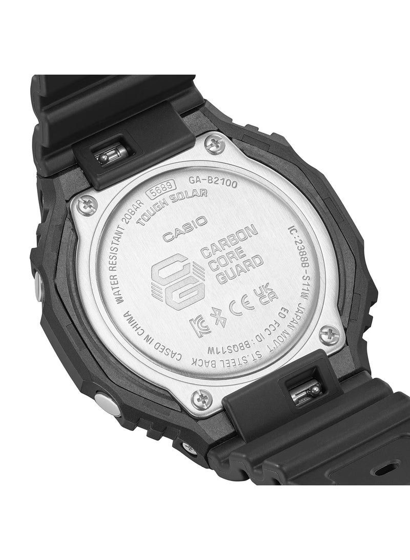 G-SHOCK 2100 Series GA-B2100-1A1 Analog-Digital Wrist Watch - Image 4