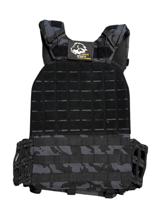Ferus Tactical Weighted Vest Phyntons Black Standard - Image 1
