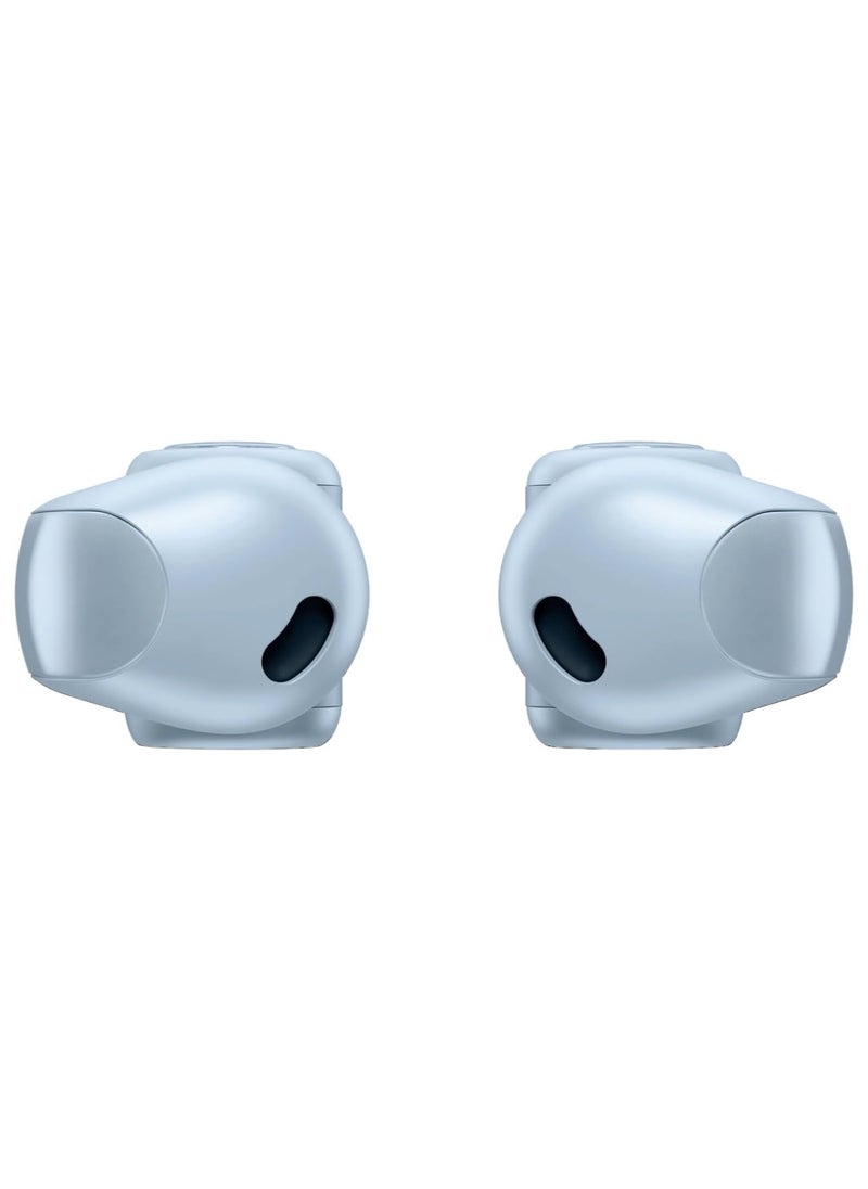 Ultra Open Earbuds, Immersive Audio Open Ear Earbuds, Clip on Earbuds for Comfort, Running Earbuds with OpenAudio for Awareness, Up to 48 Hours of Battery Life, Blue