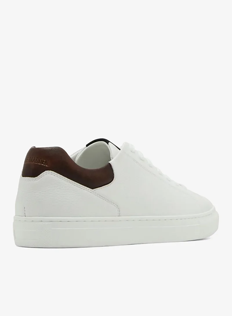 Steve Madden  Chardd Men's White Low Top Sneakers for Men | Best Price UAE