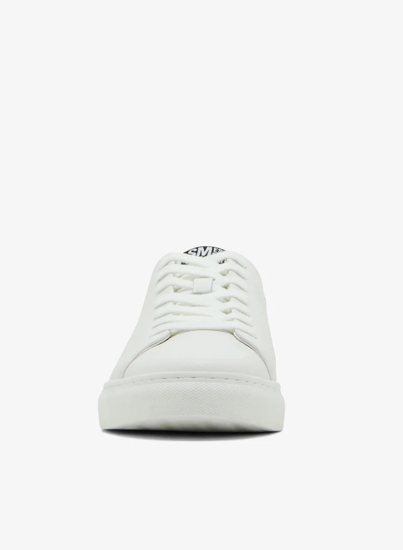 Steve Madden  Chardd Men's White Low Top Sneakers for Men | Best Price UAE
