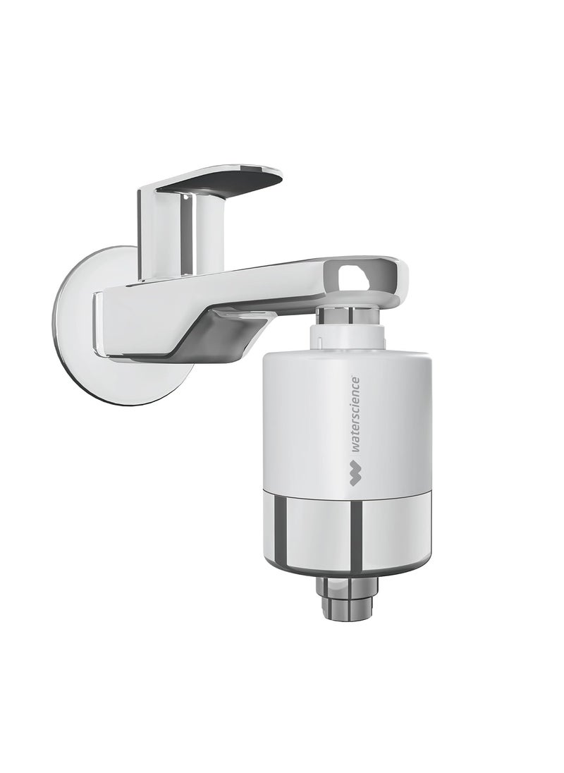 WaterScience WaterScience CLEO Hard Water Softener for Tap and Shower Shower Filter for Bathroom Hard Water Filter for Tap for BorewellTanker Water CLEOSFU423  - Image 1