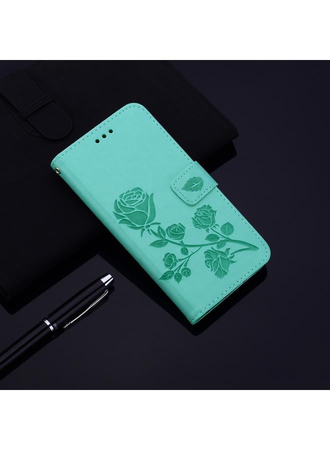 اس-توب جراب لهاتف Samsung Galaxy A05 من الجلد الصناعي المنقوش باللون الوردي - Image 2