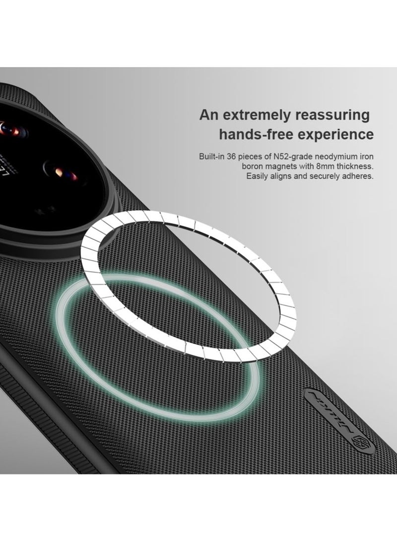 عام شاومي مي 14 الترا حالة متجمد درع برو المغناطيسي اللاسلكية شحن غطاء ل مي 14 الترا حالة - Image 4