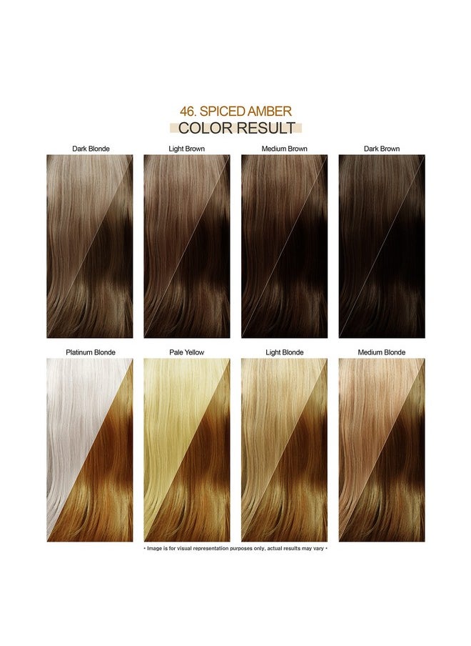 Adore Dore Semi Permanent Hair Color Vegan And Crueltyfree Hair Dye 4 Fl Oz 046 Spiced Amber (Pack Of 2)  - Image 4