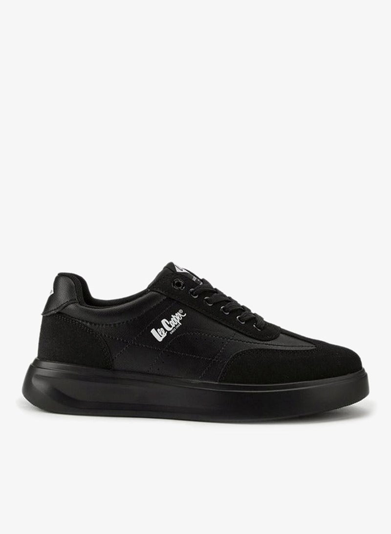 Lee Cooper Men's Panelled Lace-Up Sneakers - Image 1