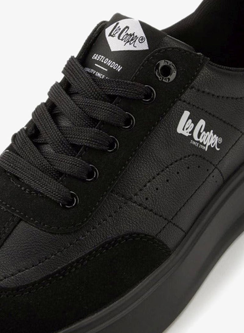 Lee Cooper Men's Panelled Lace-Up Sneakers - Image 5