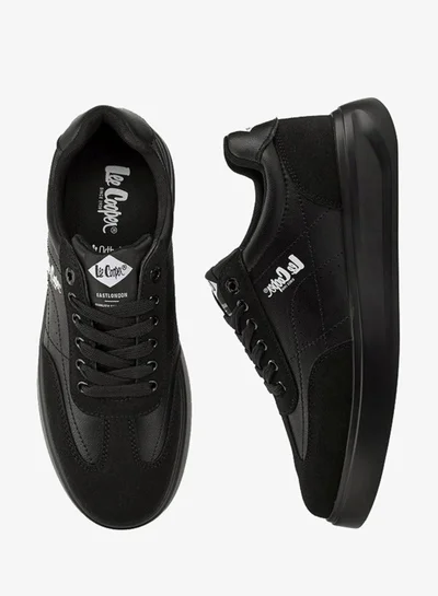 لي كوبر أحذية رياضية رجالية برباط وتفاصيل شبكية