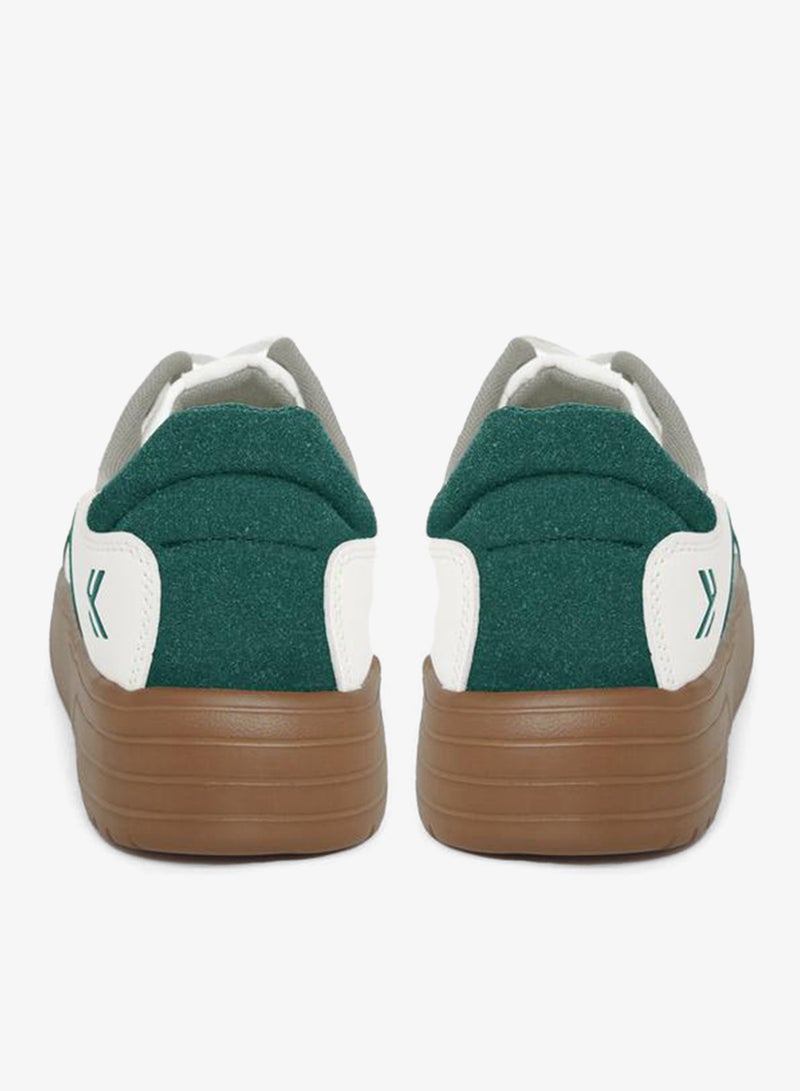 ستايلي اكتيف سنيكرز محكمة الدانتيل الملون - Image 4