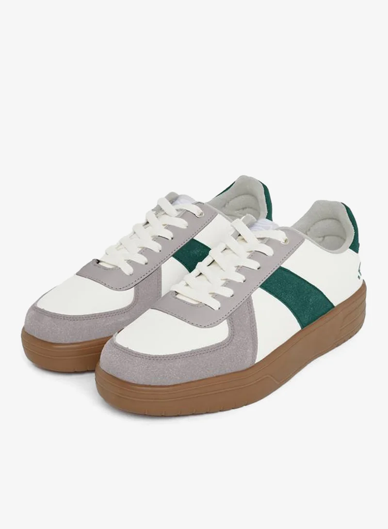 ستايلي اكتيف سنيكرز محكمة الدانتيل الملون