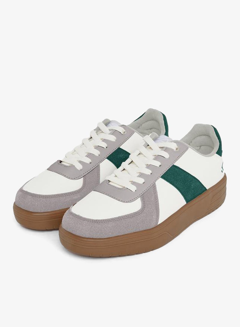 ستايلي اكتيف سنيكرز محكمة الدانتيل الملون - Image 2