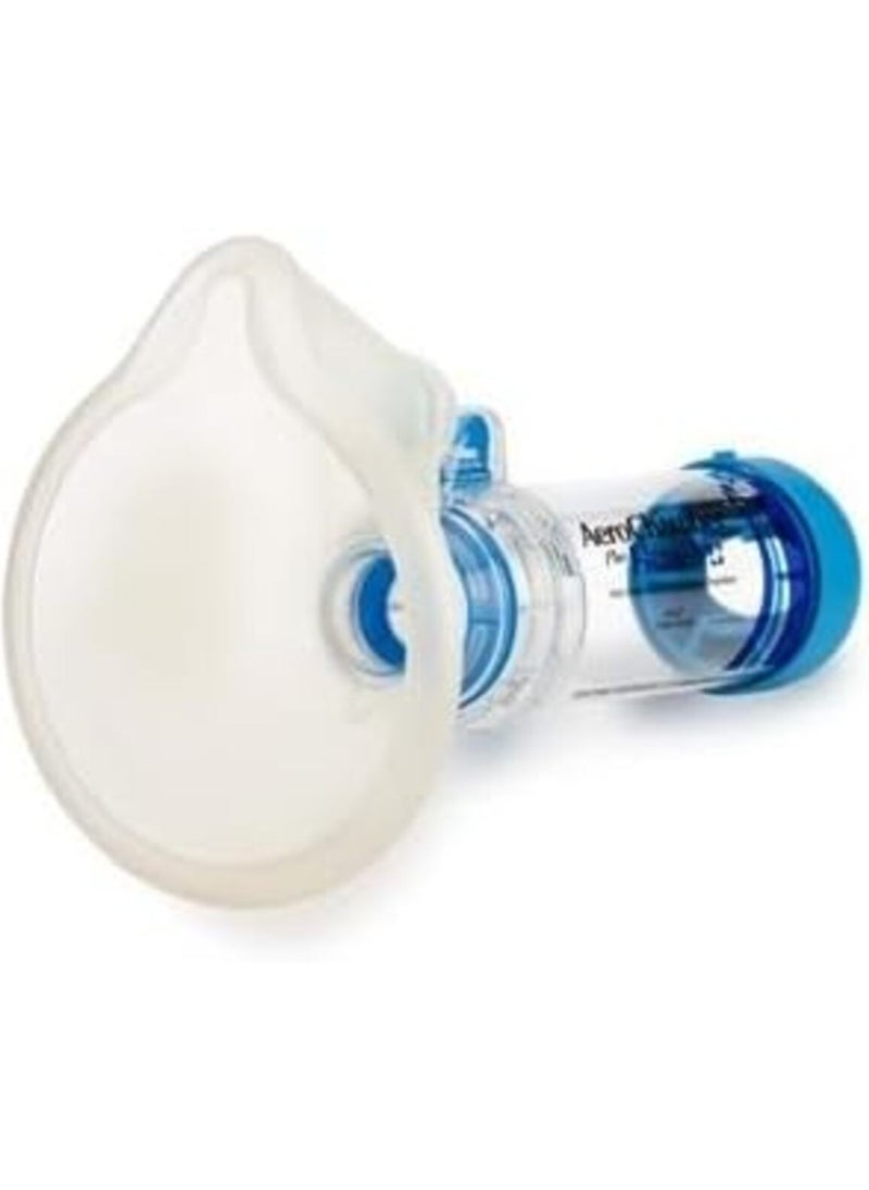 aero chamber Aero Chamber Plus Inhaler Enhancer with Large Mask Specially Designed to Fit Seniors and Older Children  - Image 4