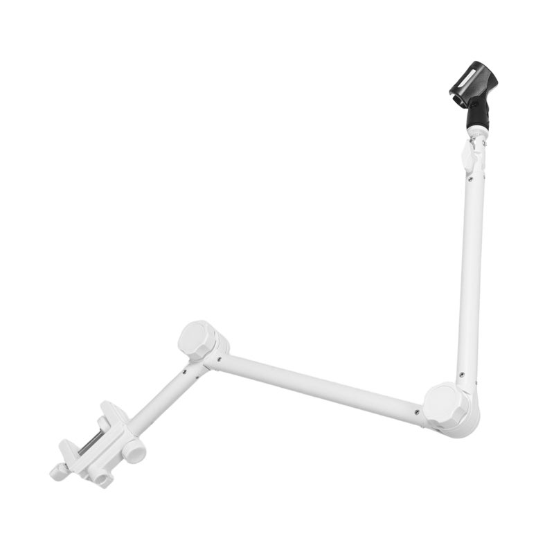 1 Set Microphone Arm Holder Heavy Duty Desk Microphone Boom Arm Stands With Mic Clips For Studio Recording Podcast Radio Gaming Streaming - Image 1