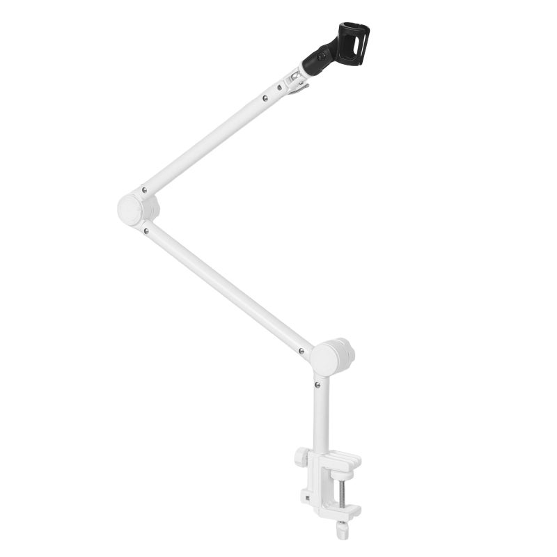 1 Set Microphone Arm Holder Heavy Duty Desk Microphone Boom Arm Stands With Mic Clips For Studio Recording Podcast Radio Gaming Streaming - Image 4