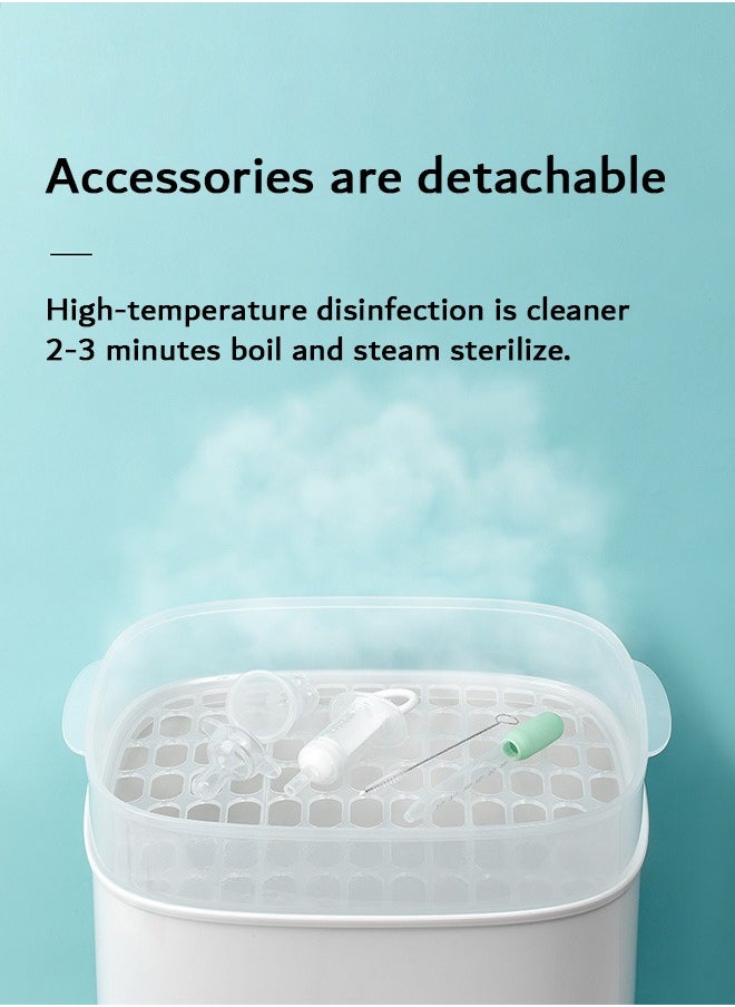 Baby Medicine Dispenser Kit, Dual-Angled Pacifiers Feeding Syringe, Dropper with Measurement Marks (Green)