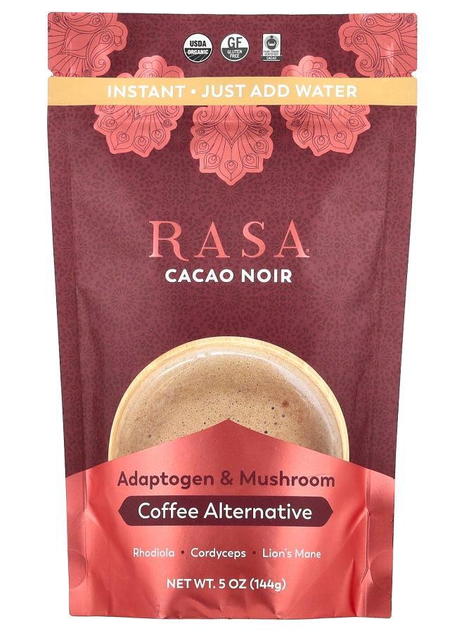 Adaptogen & Mushroom Coffee Alternative Instant Cacao Noir 5 oz (144 g)