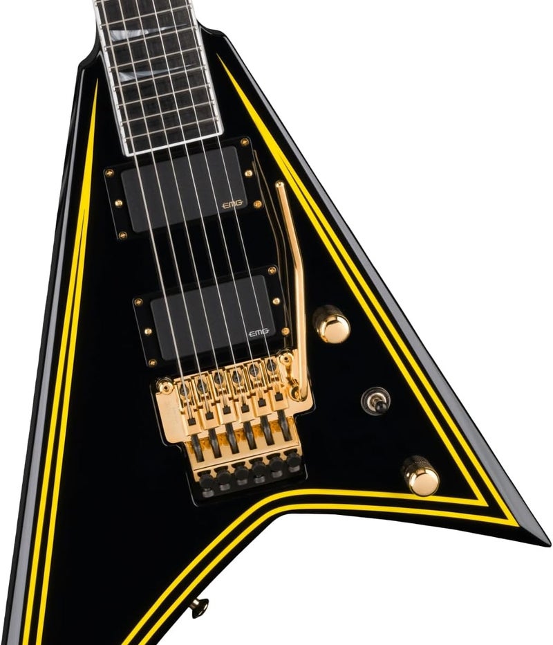 Jackson MJ Series Rhoads RR24MG Electric Guitar  Gloss Black - Image 4
