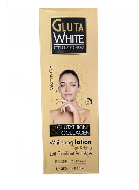 lait glutathione collagne Gluta White & Collagen Lotion with 4 Exfoliating, cleansing Pads : Beauty & Personal Care Gluta White Glutathione & Collagen