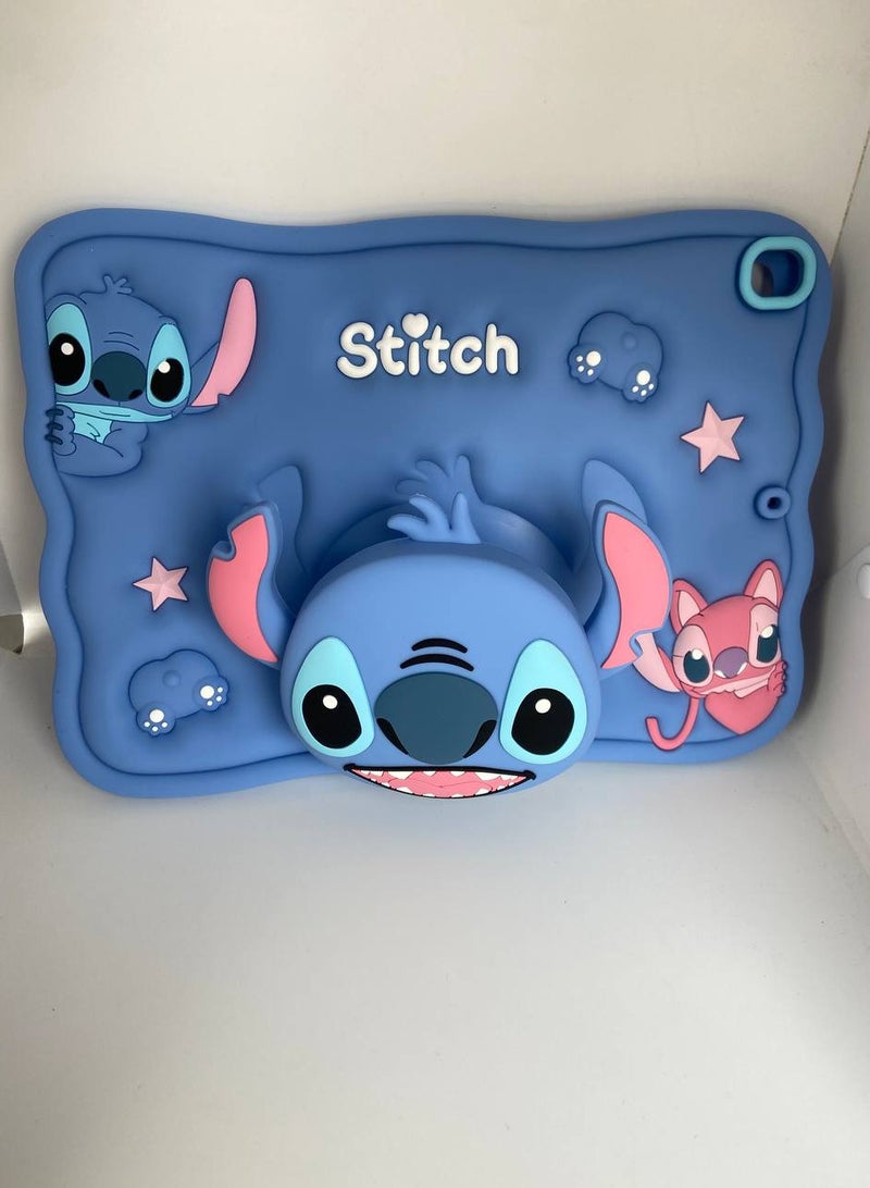 Cartoon 3D Silicon Handle Stand Cover For iPad 6th/5th Generation Case (9.7-inch, 2018/2017), iPad Pro 9.7 inch 2016, Air 2 / Air 1 Gen - Image 2