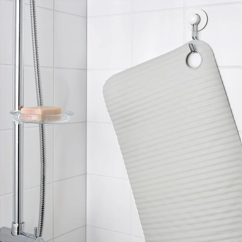 Ikea Doppa Bathroom Anti-Slip, Light Grey, 33X84 cm