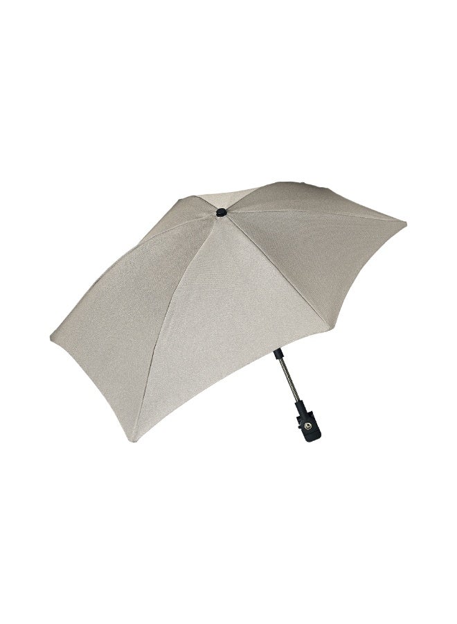 JOOLZ Universal Baby Stroller Parasol UPF50+ Sun Protection | Adjustable Flexible Arm Clip-On Umbrella | Sandy Taupe | Fits Multiple Strollers | Lightweight Shade 30 CM - Image 2
