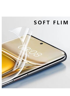 RINCO 2Pcs Transparent Soft TPU Protective Film for Vivo V30/V30 Pro/ V29/V29e/V29 Pro/V27/V27 Pro/V29 Lite[Not Tempered Glass] [High Sensitivity]  - Image 1