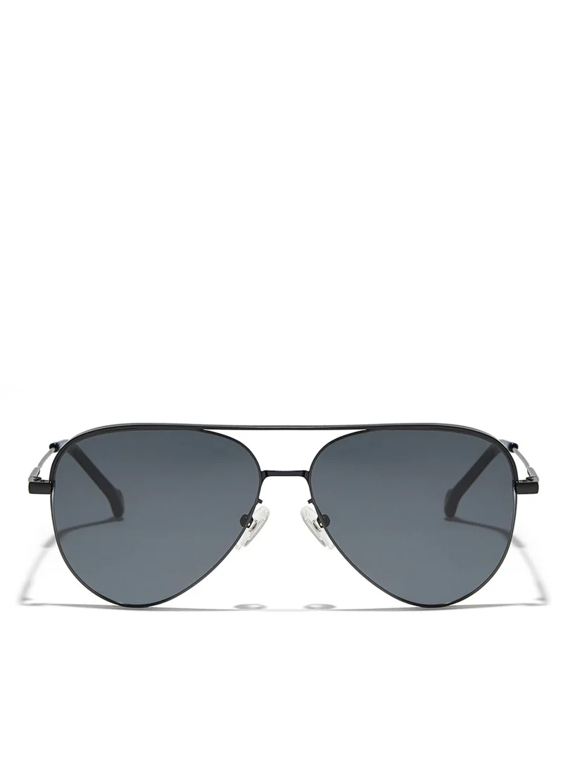 30Sundays 30Sundays ACES Men's Aviator Sunglasses, Black/Gray