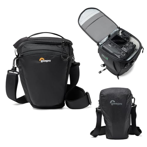 Lowepro ProTactic TLZ 70 Pro AW III Toploader Camera Bag Camera Case for DSLR Mirrorless Vol5L Dim 12x551x63in for Cameras wLens attached Modular Shoulder Bag for PhotographerVideographer - Image 1