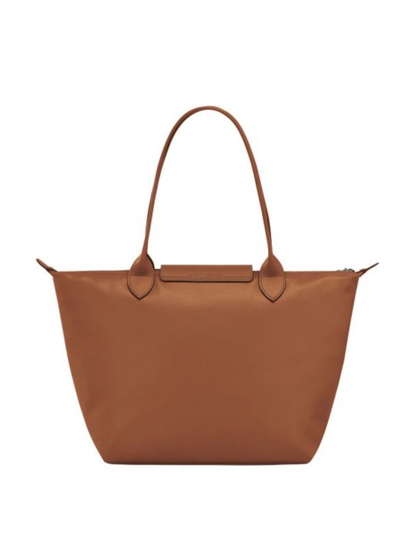 Longchamp women's large tote bag, handbag, shoulder bag, brown classic style  - Image 3