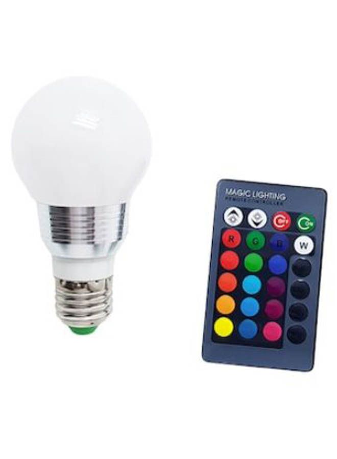Loquat LED Light Bulb With Remote Control Multicolour 6 x 11centimeter