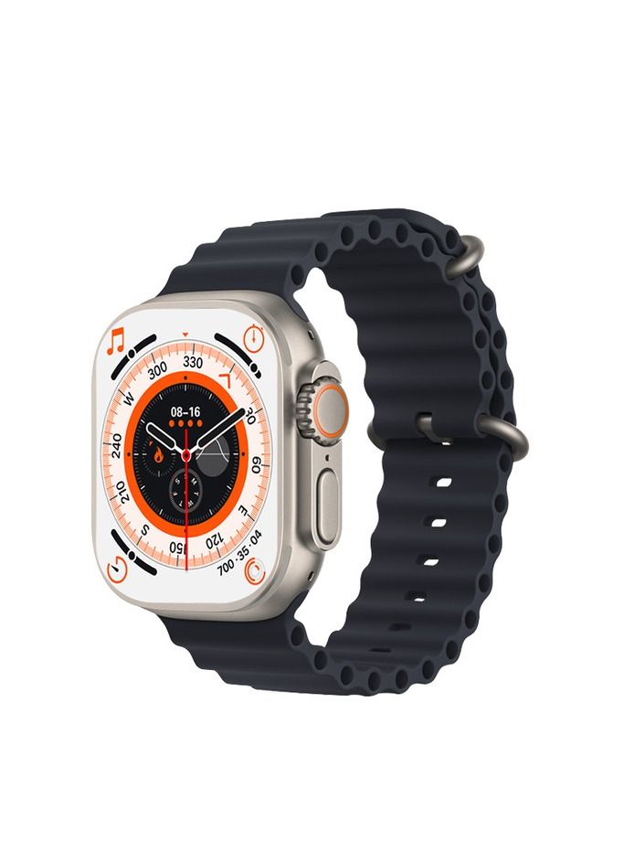 AROAQ 220.0 mAh T900 Ultra Wireless Charging New Features Super Fast Latest Smart Watch Black Black - Image 1