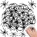 Max Fun 300pcs Halloween Spider Rings for Kids Party Favors 196 Plastic Spider Rings Bulk for Kids Costume Accessories Party Decorations Supplier Black - Image 2